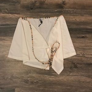 Burberry swim cover up